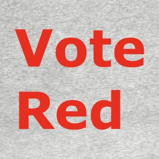 Vote Red T-Shirt